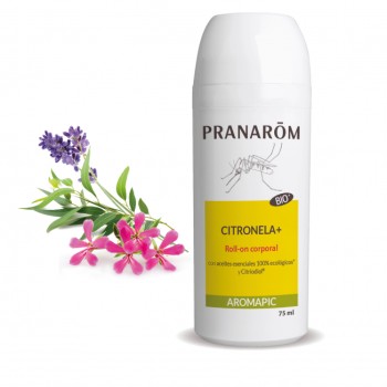 Pranarom Aromapic Roll-On citronela leche Corporal 75ml