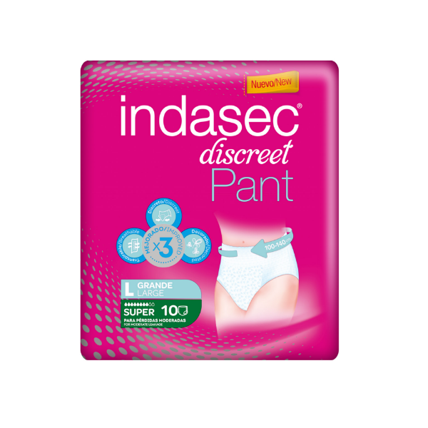Indasec Pant Super grande 10 U