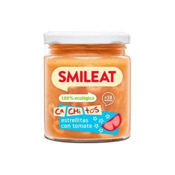 Smileat Tarrito Cachitos de Pasta con Tomate 230GR
