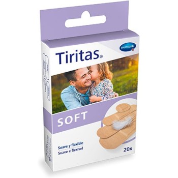 Tiritas Sensitive 4 tamaños 20uds