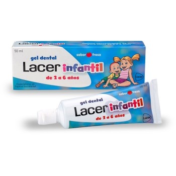 Lacer Gel Dental infantil Fresa 50 ml.
