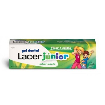Lacer Junior Gel Dental 75 ml Menta