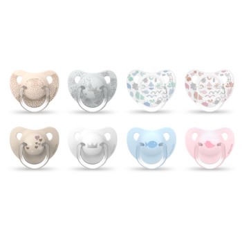 Suavinex Chupete Anatomico Silicona 0-6m 2 uds