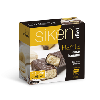 Siken Diet Barrita de Vainilla Caramelo 5 barritas.