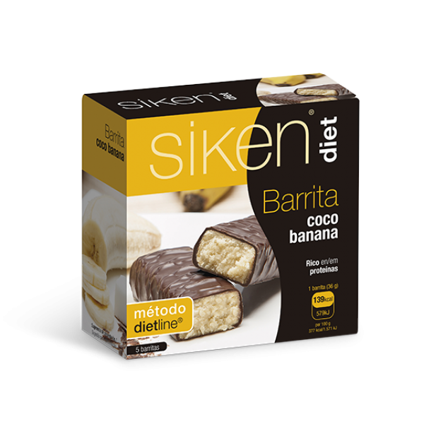 Siken Diet Barrita de Vainilla Caramelo 5...
