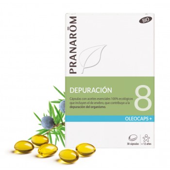 PRANAROM Oleocaps 8 depuración 30 cápsulas