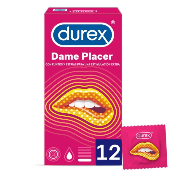 Durex Dame Placer 12 Preservativos