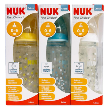 nuk-biberon-cristal-first-choice-t1-latex-240ml 2
