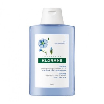 Klorane Champú a las Fibras de Lino, 400 ml