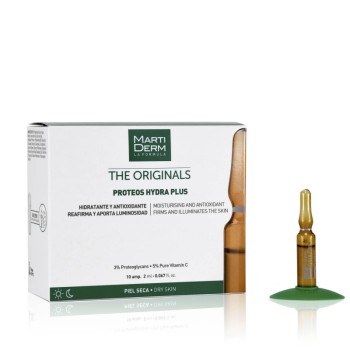 Martiderm  Proteos hydra plus, piel seca 10 Ampollas
