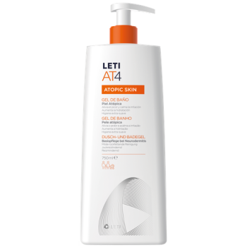 Leti AT4 Gel de baño Dermograso 750ml