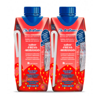 Bioralsuero Fresa 2 x 330 ml