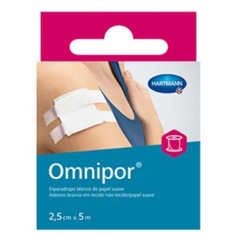 Esparadrapo Omnipor Papel 5 M x 2,5cm