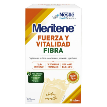 Meritene Vainilla fibra 14 sobres