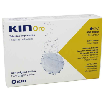 Kin Oro 30 tabletas limpiadoras