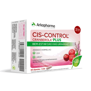 Arkopharma - Cis-Control Cranberola Plus 60 cápsulas