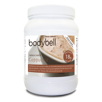 BODYBELL - Bebida Sabor Capuccino 450 g