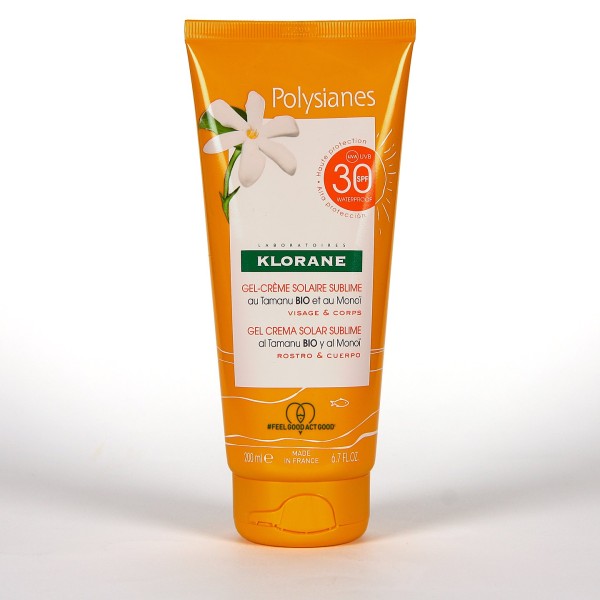 Klorane Polysianes Gel Crema Solar Sublime...