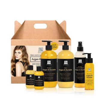 SOIVRE Pack Rutina Argan & Keratin 6 Productos