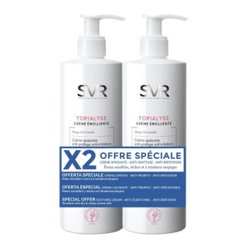 SVR Topialyse Crema Emoliente Duplo 2x400 ml