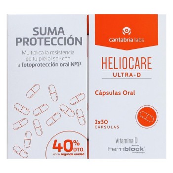 Heliocare Duplo Ultra D 2x30 cápsulas
