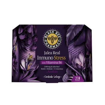 Black Bee - Jalea Real Inmuno Stress 20 viales