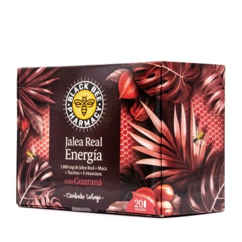 Black Bee Pharmacy Jalea Real Energía  20 ampollas