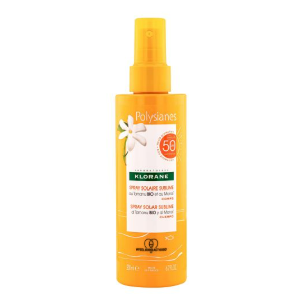 Klorane Polysianes Spray Sublime Cuerpo SPF50...