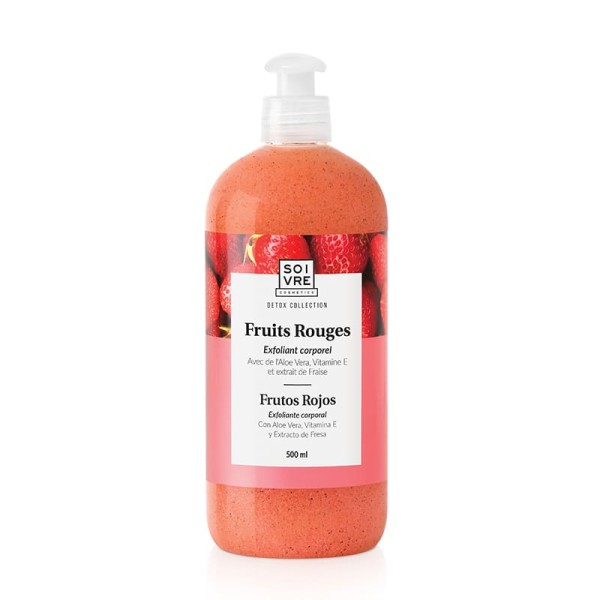 SOIVRE Exfoliante Corporal Frutos Rojos 500 ml