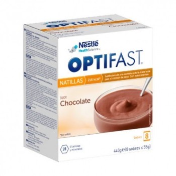 Optifast Natillas Chocolate - 9 Sobres