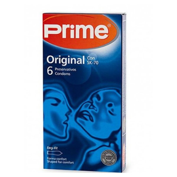 Prime - Original 6 Preservativos con SK-70