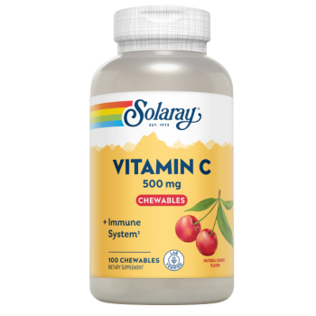 SOLARAY - Vitamina C 500 mg 100 Comp Masticables