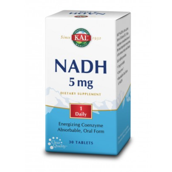SOLARAY KAL - NADH 5 mg 30 comprimidos