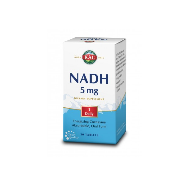 SOLARAY KAL - NADH 5 mg 30 comprimidos