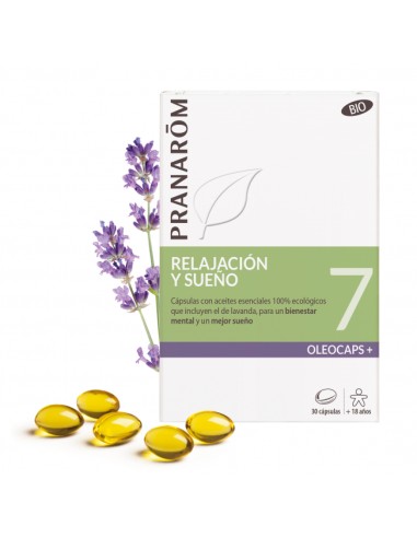 Pranarom - Oleocaps 7 - Relajación y sueño 30...