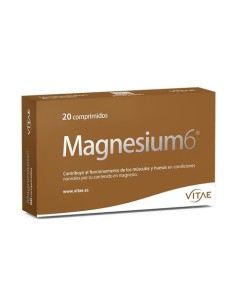 Vitae - Magnesium 6   20 comprimidos