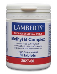 LAMBERTS Methyl B complex 60 cápsulas