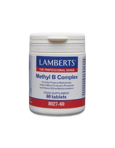 LAMBERTS Methyl B complex 60 cápsulas
