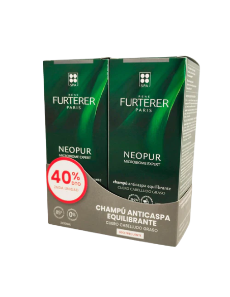 René Furterer - Duplo Neopur Champú Caspa Grasa 2x150 ml