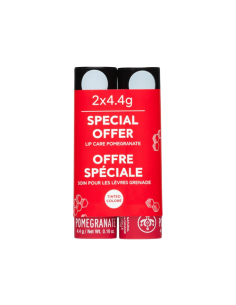 Apivita - Duplo Bálsamo Labial con Granada 2x4,4 g