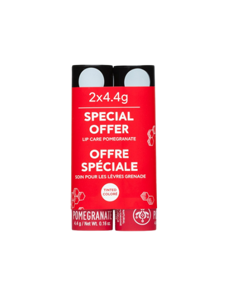 Apivita - Duplo Bálsamo Labial con Granada 2x4,4 g