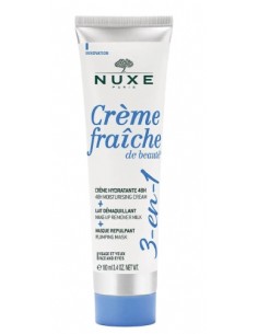 Nuxe - Crème fraîche de beauté 3-en-1, Crema Hidratante...