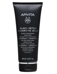 Apivita - Black Detox Gel Limpiador Negro 150 ml – Rostro...