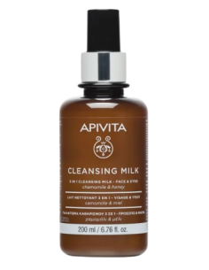 Apivita - Leche Limpiadora 3 en 1 - 200 ml – Rostro y ojos