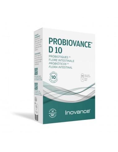 Inovance - Probiovance D 10 30 cápsulas