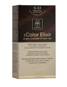 Apivita - My Color Elixir 6.43 Rubio Oscuro Cobrizo Dorado