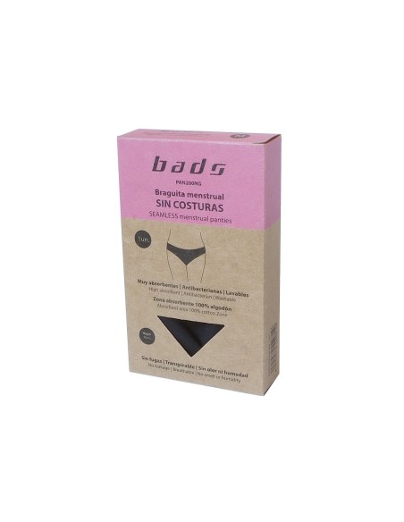 BADS - Braguitas menstruales sin costuras Talla S