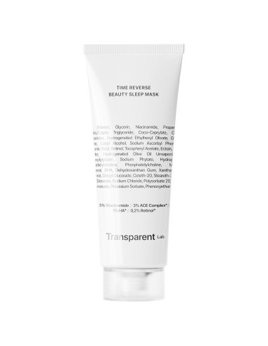 Transparent - Time Reverse Beauty Sleep Mask 75 ml