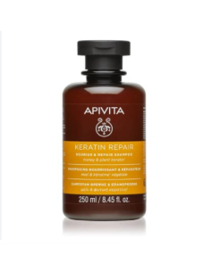 Apivita Keratin Repair Champú Nutritivo y Reparador 250 ml