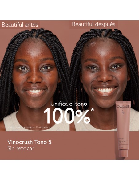 Caudalie - Vinocrush Crema con Color Tono 5
